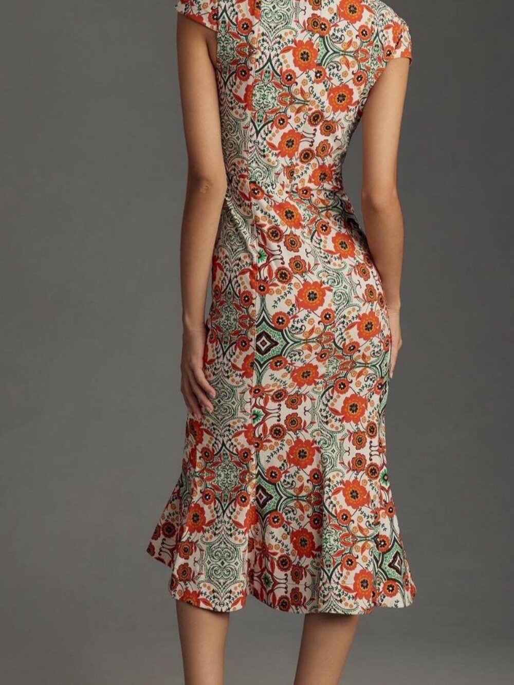EUC Anthropologie Maeve Cecily Fit & Flare Sweetheart Dress, Size XL - Picture 3 of 5